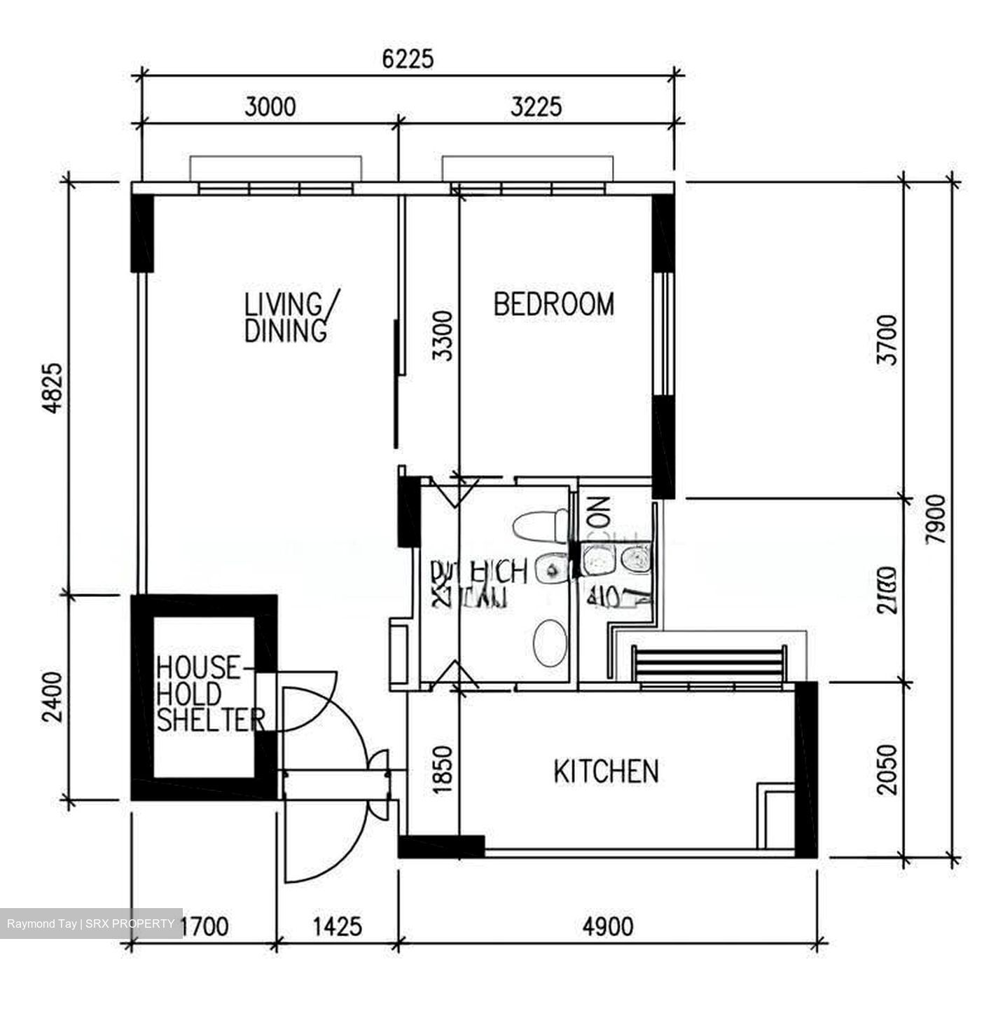 Blk 365A Sun Breeze (Sembawang), HDB 2 Rooms #625113501